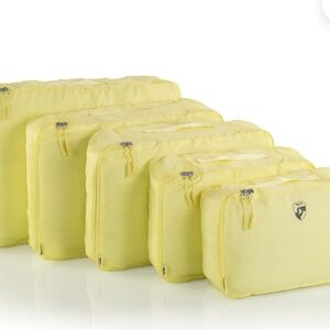 Yellow Packing Cube Set, new  unused, no tags